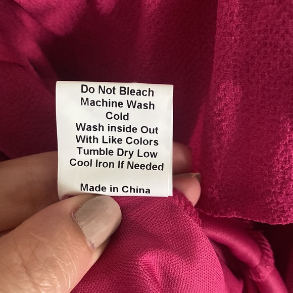 Pink Lily Hot Pink Off-The-Shoulder Romper | Medium - Picture 7 of 7